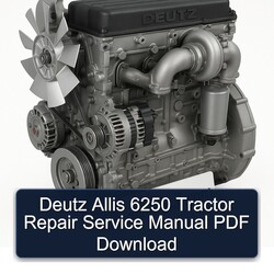 Deutz Allis 6250 Tractor Service Repair Workshop Manual PDF