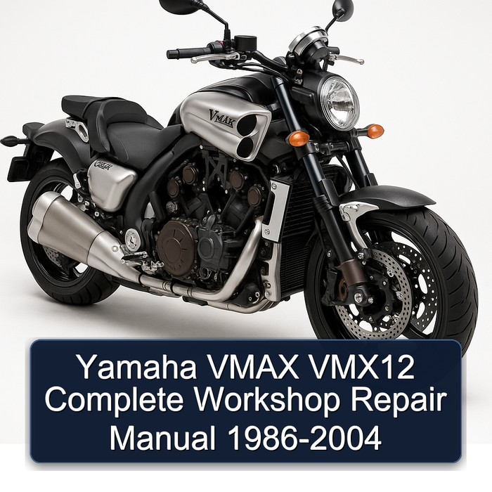 1986-2004 Yamaha Vmax VMX12 Service Repair Workshop Manual PDF
