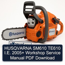 2005 Husqvarna SM610 TE610 I.e Service Repair Workshop Manual PDF