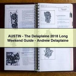 2018 Austin Delaplaine Long Weekend -andrew Service Repair Workshop Manual PDF