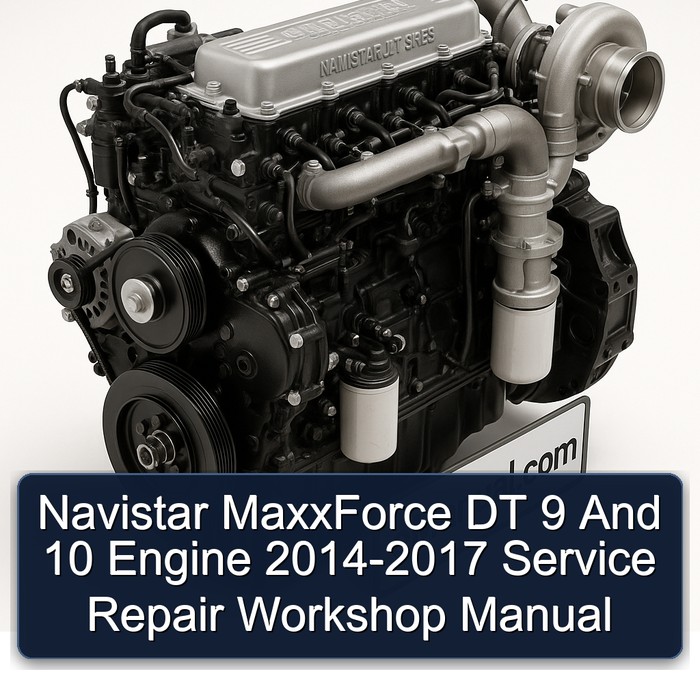 2014-2017 Navistar Maxxforce DT 9 10 Engine Service Repair Workshop Manual PDF