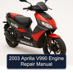2003 Aprilia V990 Engine Service Repair Workshop Manual PDF