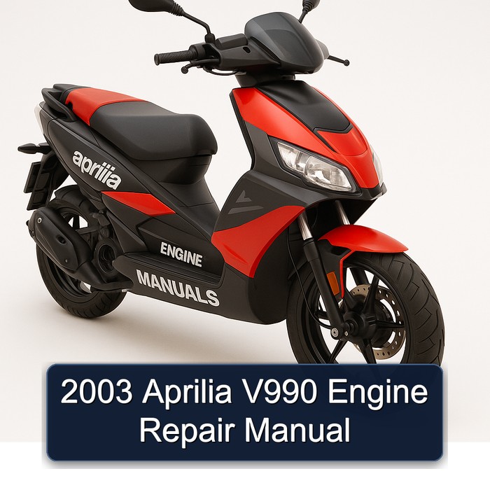 2003 Aprilia V990 Engine Service Repair Workshop Manual PDF