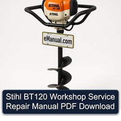 Stihl BT120 Service Repair Workshop Manual PDF