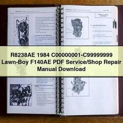 1984 R8238AE C00000001-c99999999 LAWN-BOY F140AE /shop Service Repair Workshop Manual PDF