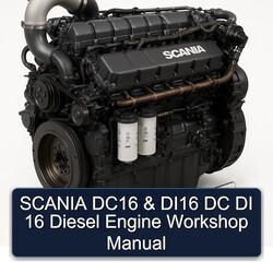 Scania T Series DC16 DI16 DC DI 16 Diesel Engine Service Repair Workshop Manual PDF