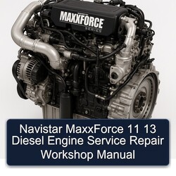 Navistar Maxxforce 11 13 Diesel Engine Service Repair Workshop Manual PDF