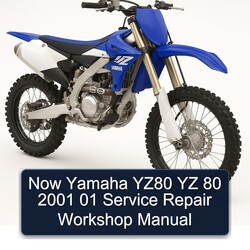 2001 Yamaha YZ Models Now YZ80 80 01 Service Repair Workshop Manual PDF