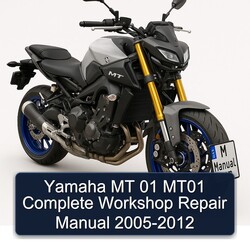 2005-2012 Yamaha MT Series 01 MT01 Service Repair Workshop Manual PDF
