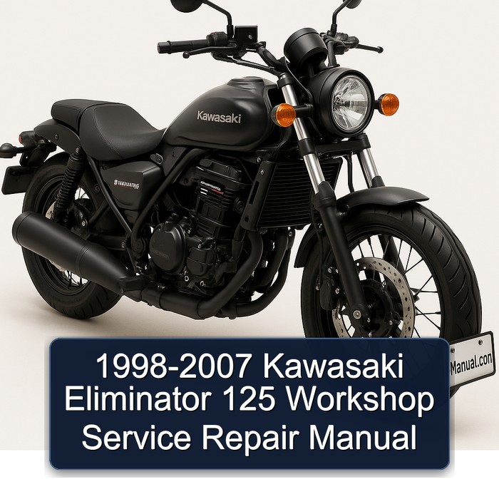 1998-2007 Kawasaki Eliminator Service Repair Workshop Manual PDF