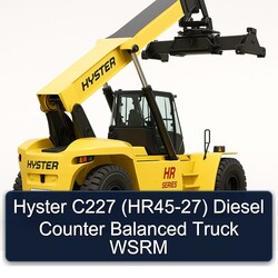 Hyster C227 (HR45-27) Diesel Counter Balanced Truck WSRM