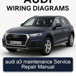 Audi A3 maintenance Service Repair Workshop Manual PDF