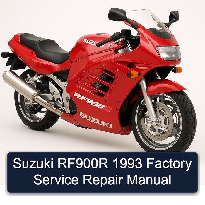 1993 Suzuki RF900R Service Repair Workshop Manual PDF