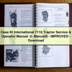 Case IH International 7110 Tractor Operator -2- - Improved Operator's Manual PDF