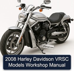 2008 Harley Davidson Vrsc Models Service Repair Workshop Manual PDF