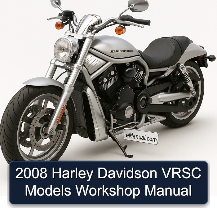 2008 Harley Davidson Vrsc Models Service Repair Workshop Manual PDF