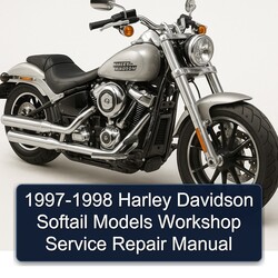 1997-1998 Harley Davidson Softail Models Service Repair Workshop Manual PDF