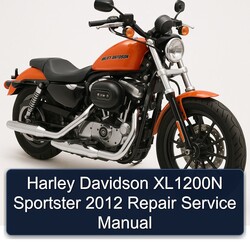 2012 Harley Davidson Sportster XL1200N Service Repair Workshop Manual PDF