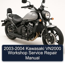 2003-2004 Kawasaki Vulcan VN2000 Service Repair Workshop Manual PDF