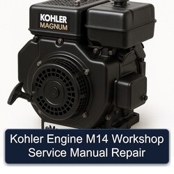Kohler Magnum Models Engine M14 Service Repair Workshop Manual PDF