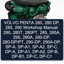 Volvo Penta 280, 280 Dp, 285, 290 : 280t, 280pt, 285a, 290, 290a, 280-dp, 280-dp/pt, 290-dp, 290a-dp, Sp- , Sp-a1, Service Repair Workshop Manual PDF