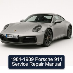 1984-1989 Porsche 911 Service Repair Workshop Manual PDF