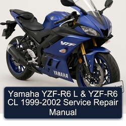 1999-2002 Yamaha YZF Models YZF-R6 L CL Service Repair Workshop Manual PDF