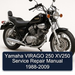1988-2009 Yamaha Virago 250 XV250 Service Repair Workshop Manual PDF