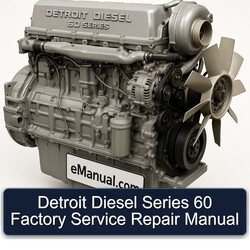 Detroit Diesel 60 Series Service Repair Workshop Manual PDF