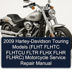 2009 Harley Davidson Touring Harley-davidson Models (flht Flhtc Flhtcu Fltr Flhx Flhr Flhrc) Motorcycle Service Repair Workshop Manual PDF