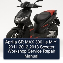 2011-2013 Baotian Aprilia SR MAX 300 I.e M.y. Scooter Service Repair Workshop Manual PDF