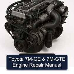 Toyota 7M GE GTE 7M-GE 7M-GTE Engine Service Repair Workshop Manual PDF