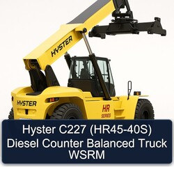 Hyster C227 (HR45-40S) Diesel Counter Balanced Truck WSRM