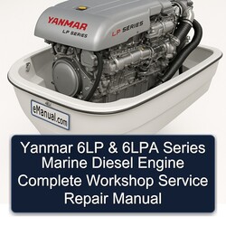 Yanmar 6LP 6LPA Series Marine Diesel Engine Service Repair Workshop Manual PDF
