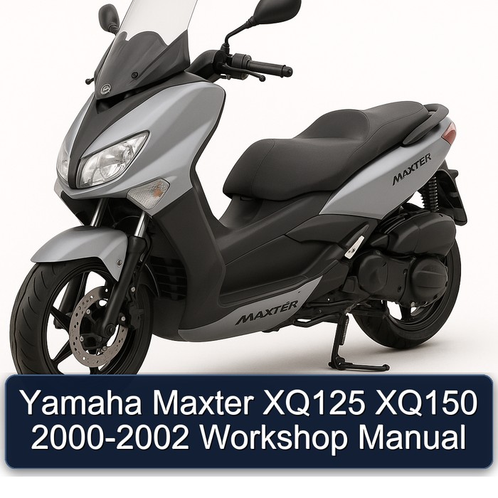 2000-2002 Yamaha Maxter XQ125 XQ150 Service Repair Workshop Manual PDF