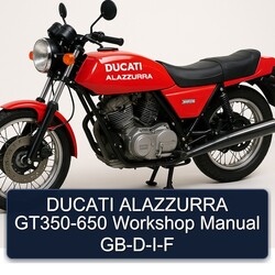 Ducati Alazzurra GT350-650 Gb-d-i-f Service Repair Workshop Manual PDF