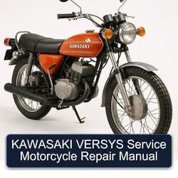 KAWASAKI VERSYS Service Motorcycle Repair Manual 