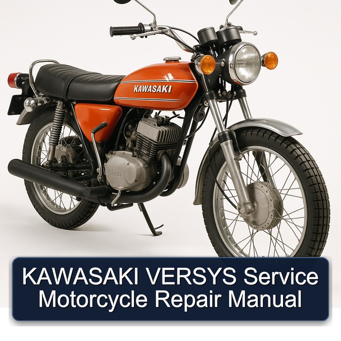 Kawasaki Versys Motorcycle Service Repair Workshop Manual PDF