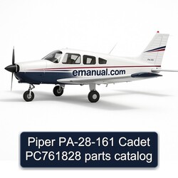 Piper Pa-28-161 Cadet PC761828 Parts Catalog PDF