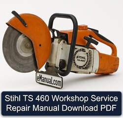 Stihl TS 460 Service Repair Workshop Manual PDF