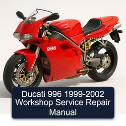 1999-2002 Ducati 996 Service Repair Workshop Manual PDF