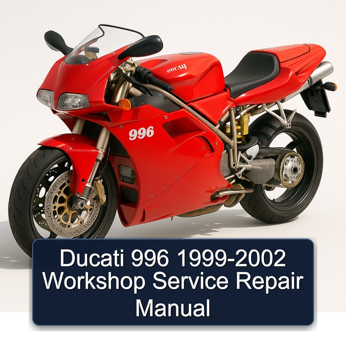 1999-2002 Ducati 996 Service Repair Workshop Manual PDF