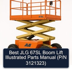 Best JLG 67SL Boom Lift Illustrated Parts (p/n 3121323) Catalog PDF