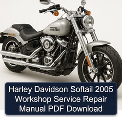 2005 Harley Davidson Softail Service Repair Workshop Manual PDF