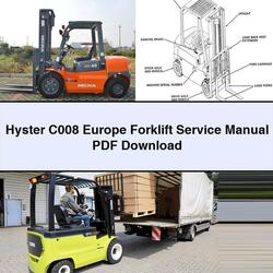 Hyster C008 Europe Forklift Service Repair Workshop Manual PDF