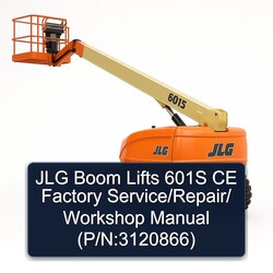 JLG Boom Lifts 601S CE / (p/n:3120866) Service Repair Workshop Manual PDF