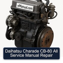Daihatsu CB Series Charade CB-80 All Service Repair Workshop Manual PDF