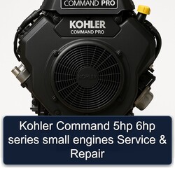 Kohler Command Pro Models 5HP 6HP Series Small Engines Service Repair Workshop Manual PDF