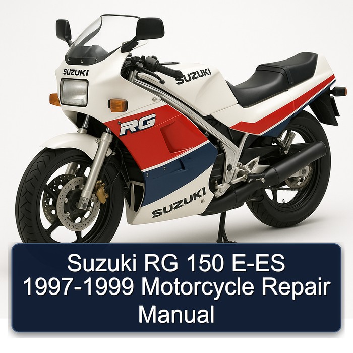 1997-1999 Suzuki RG Series 150 E-ES - Motorcycle Service Repair Workshop Manual PDF