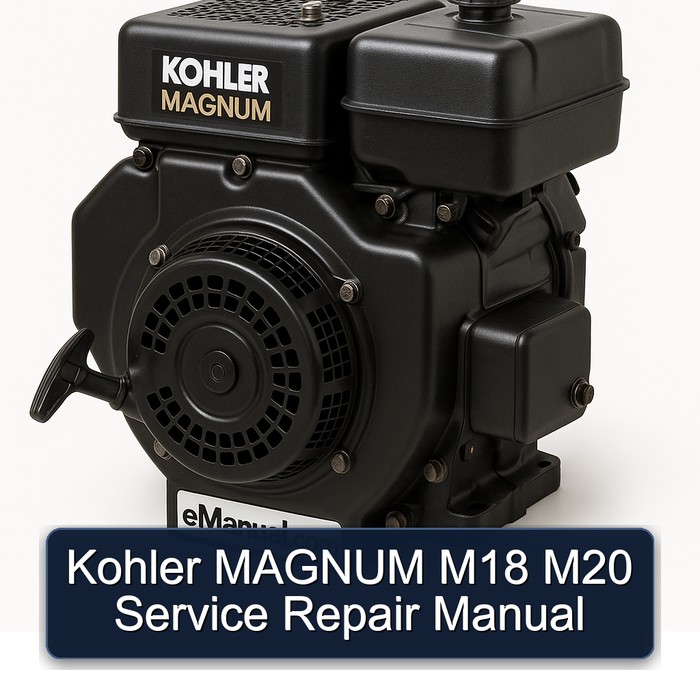 Kohler Magnum Models M18 M20 Service Repair Workshop Manual PDF